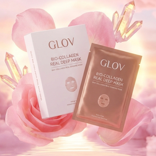 Pack de 4 masques bio-collagène offerts Glovinna