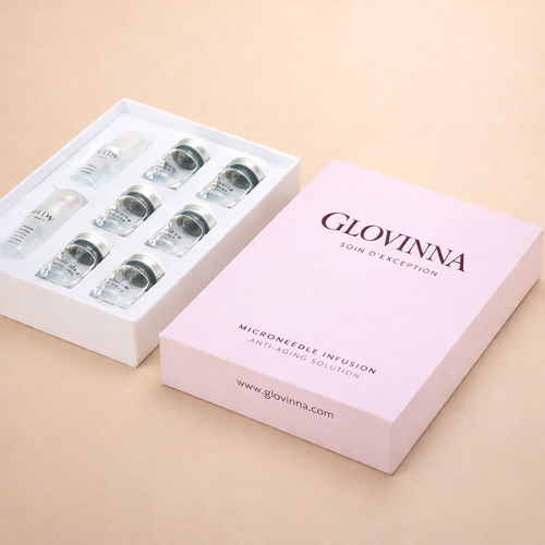 Kit Micro-Infusion Collagène Glovinna — applicateur et fioles de sérum